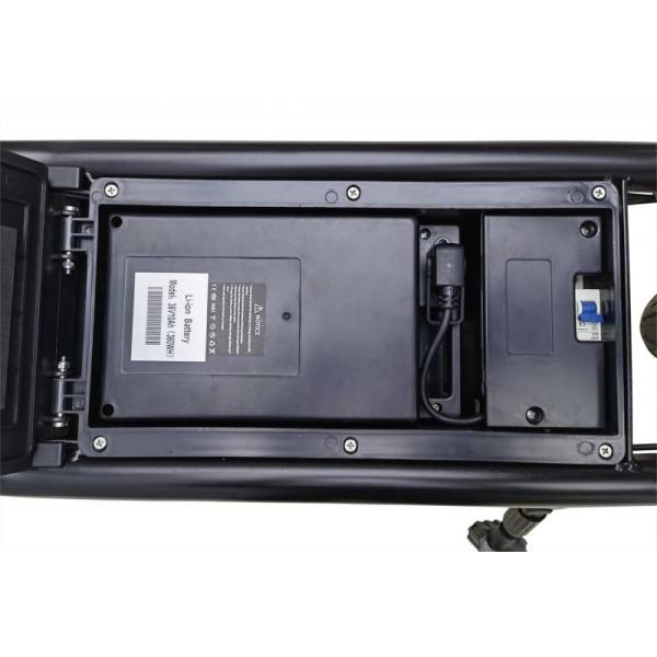 E-Scooter 'E-Groove', deutsche Straßenzulassung, Power Seat 2.0, Mr. Gassi 2.0, 25 km/h, 19 kg